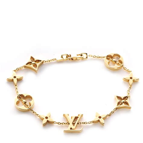 bracciale louis vuitton oro|louis vuitton gold bracelets.